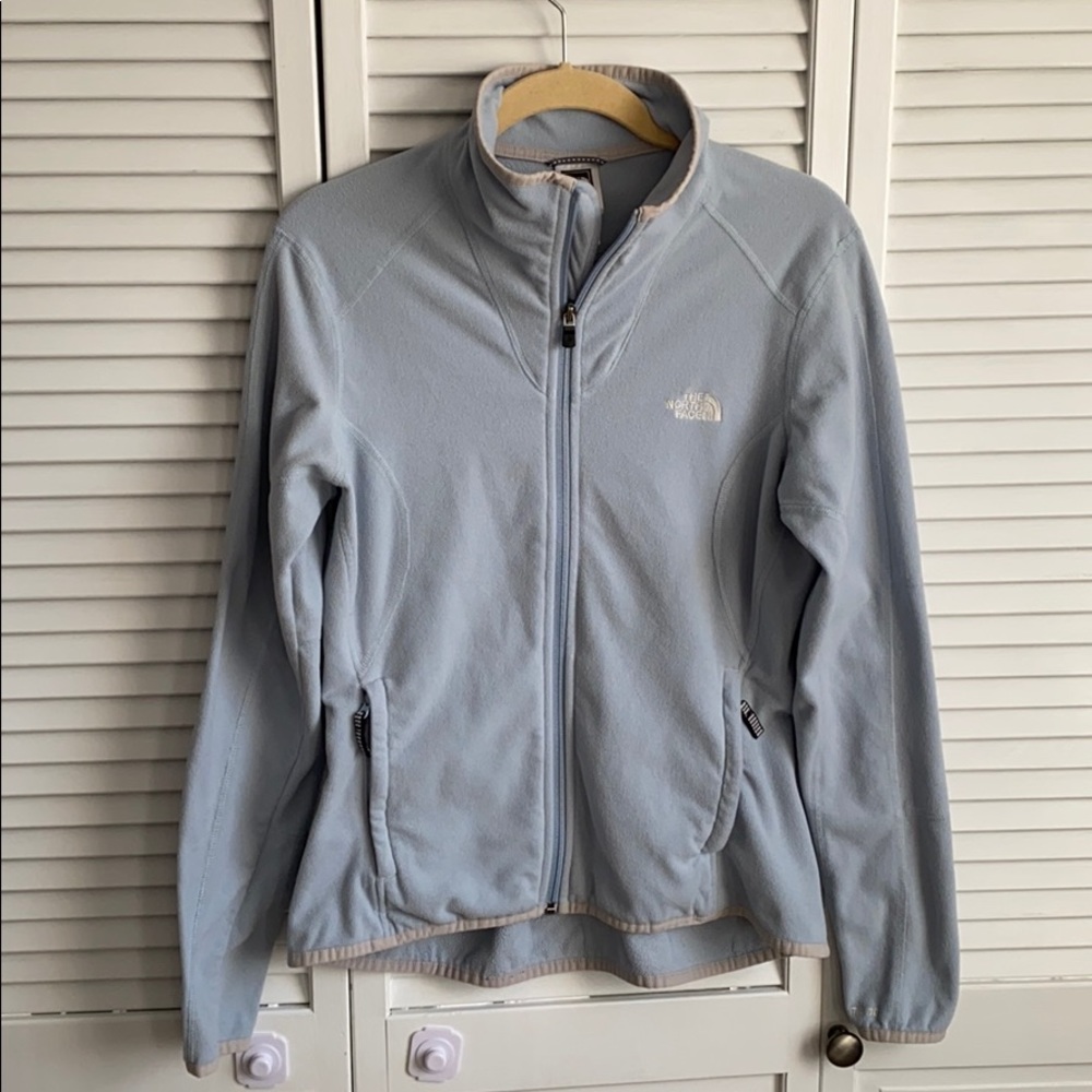 NorthFace Blue Lightweight Fleece Jacket -Size M